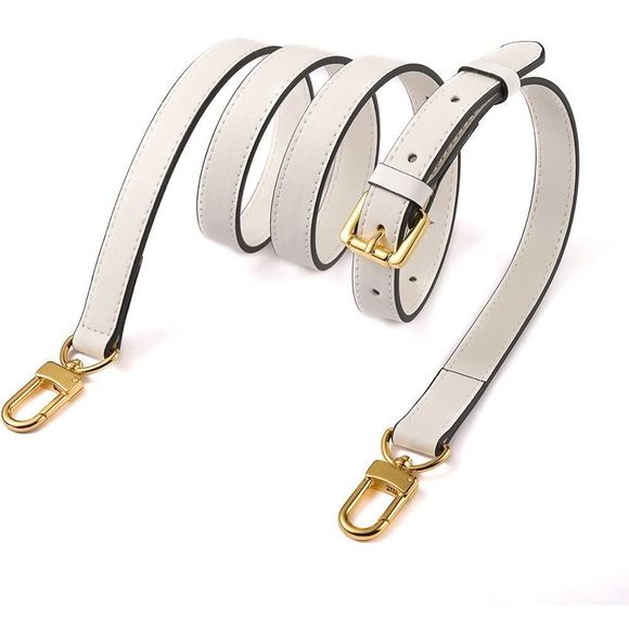 New Genuine Vachetta Leather Crossbody Replacement Straps for Purses multi color - Picture 7 of 13